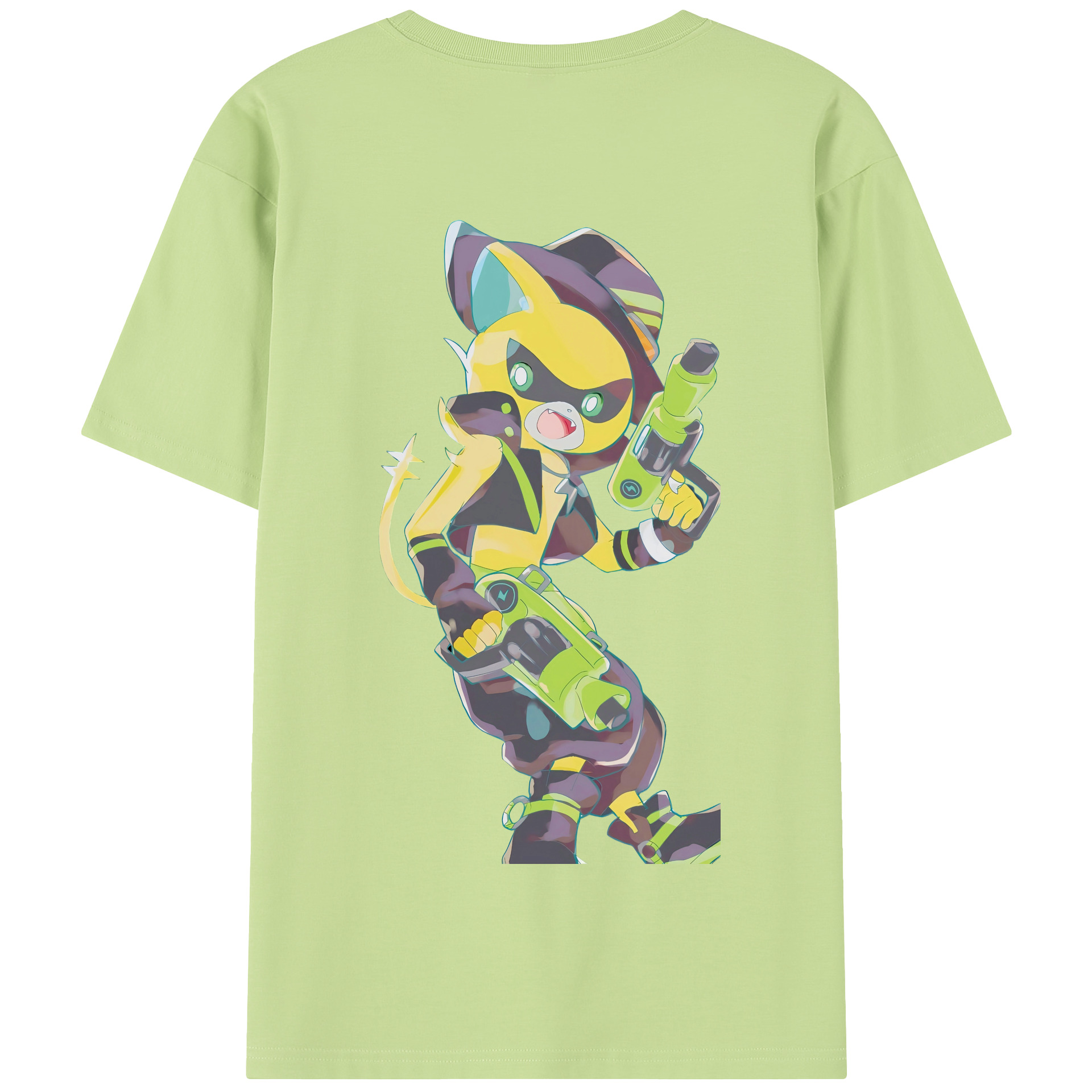 （画像用） 妖怪ウォッチ Yo-kai Watch 綿100％半袖Tシャツ（背面プリント）